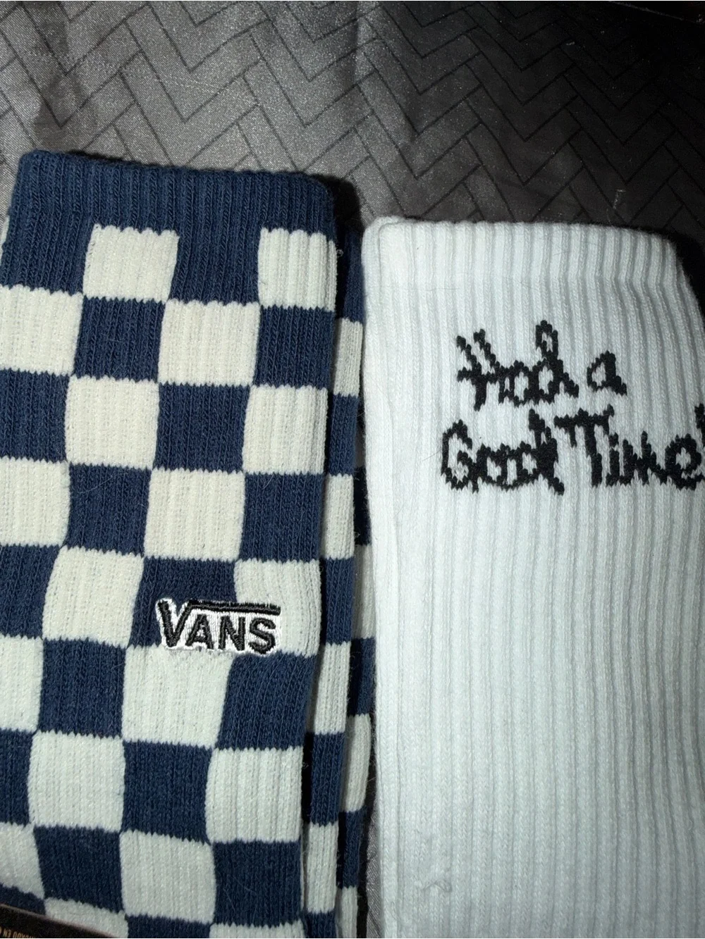 Vans Men’s /teen crew socks 6.5-9 nwt